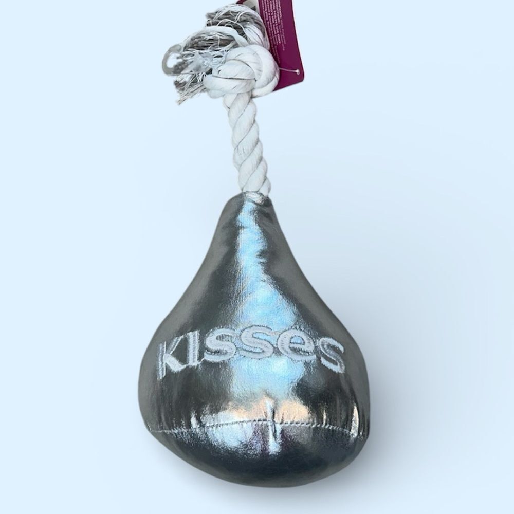 Hershey Kisses Dog Toy NWT Valentine Gift Puppy Pet Squeaky